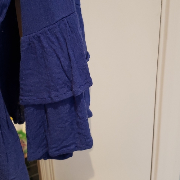 Suzanne Betro wrap blouse with embroidery 3X - Picture 3 of 7